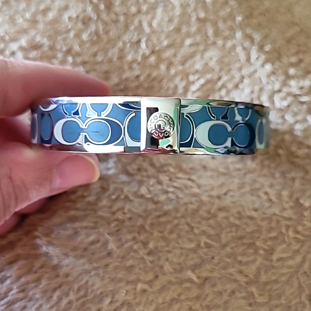 COACH Signature Bangle Bracelet